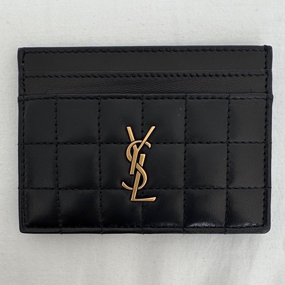YSL Saint Laurent Cassandre card holder
